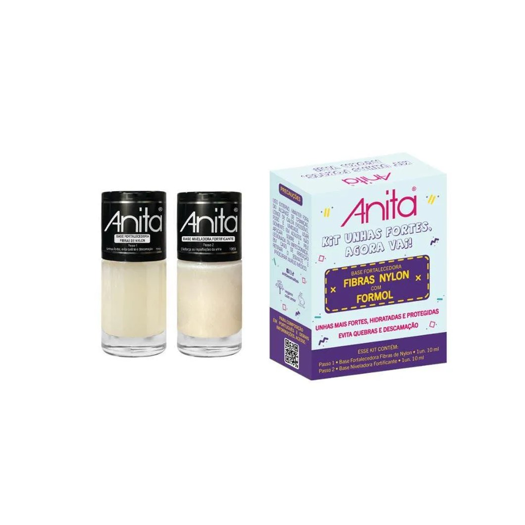 Kit Esmalte Anita Unhas Fortes, Agora Vai 2un