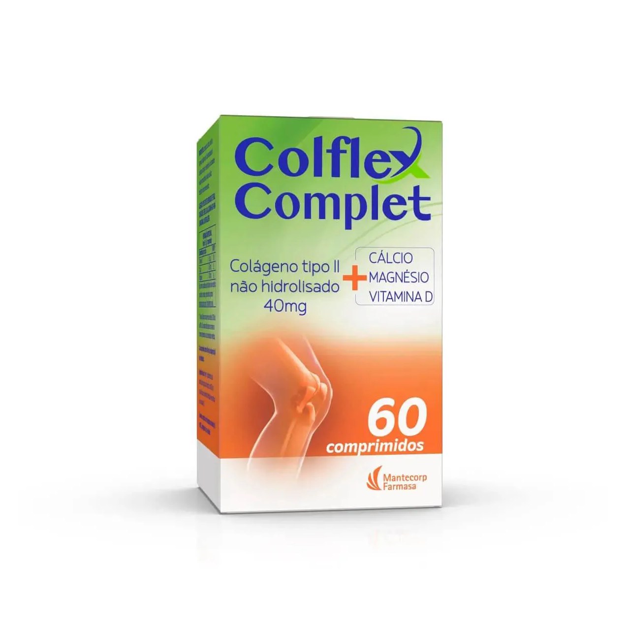Colágeno Colflex Complet 40mg Tipo II Não Hidrolisado – 60 Comprimidos