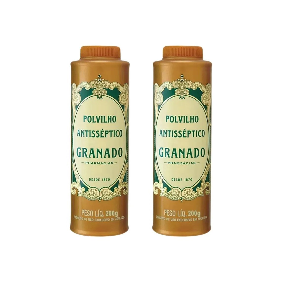 Talco Pes Granado 200g Tradicional - Kit C/2un