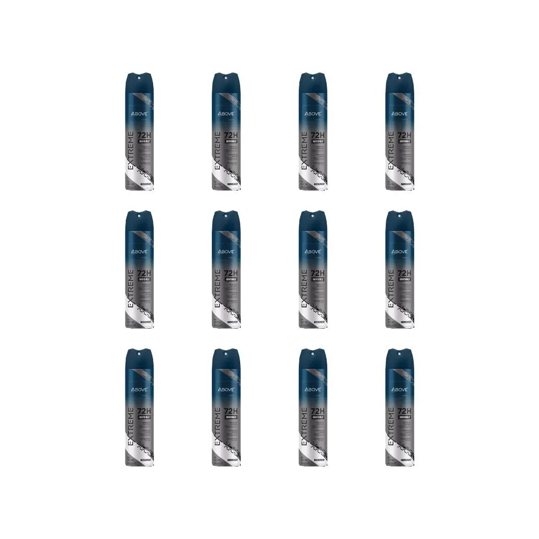 Desodorante Aero Above 150ml Extrem Inv Movem 72h-Kit C/12un