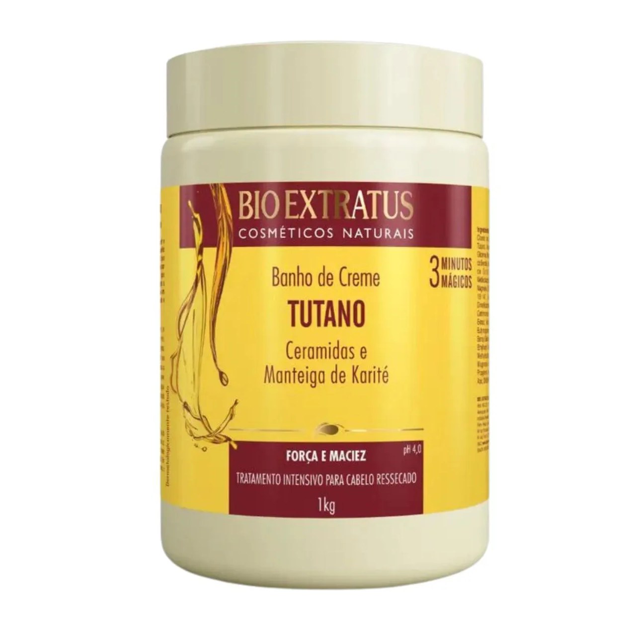 Banho de Creme Tutano Força e Maciez 1kg - Bio Extratus