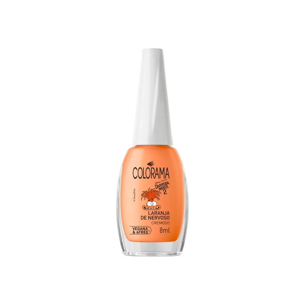 Esmalte Colorama Cremoso Divertidamente 2 Laranja de Nervoso 8ml