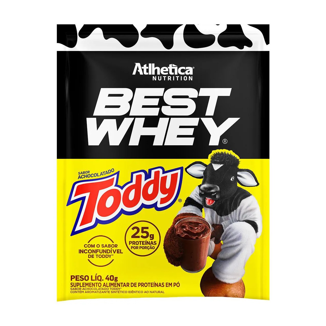 Best Whey Atlhetica Nutrition Toddy Sachê 40g