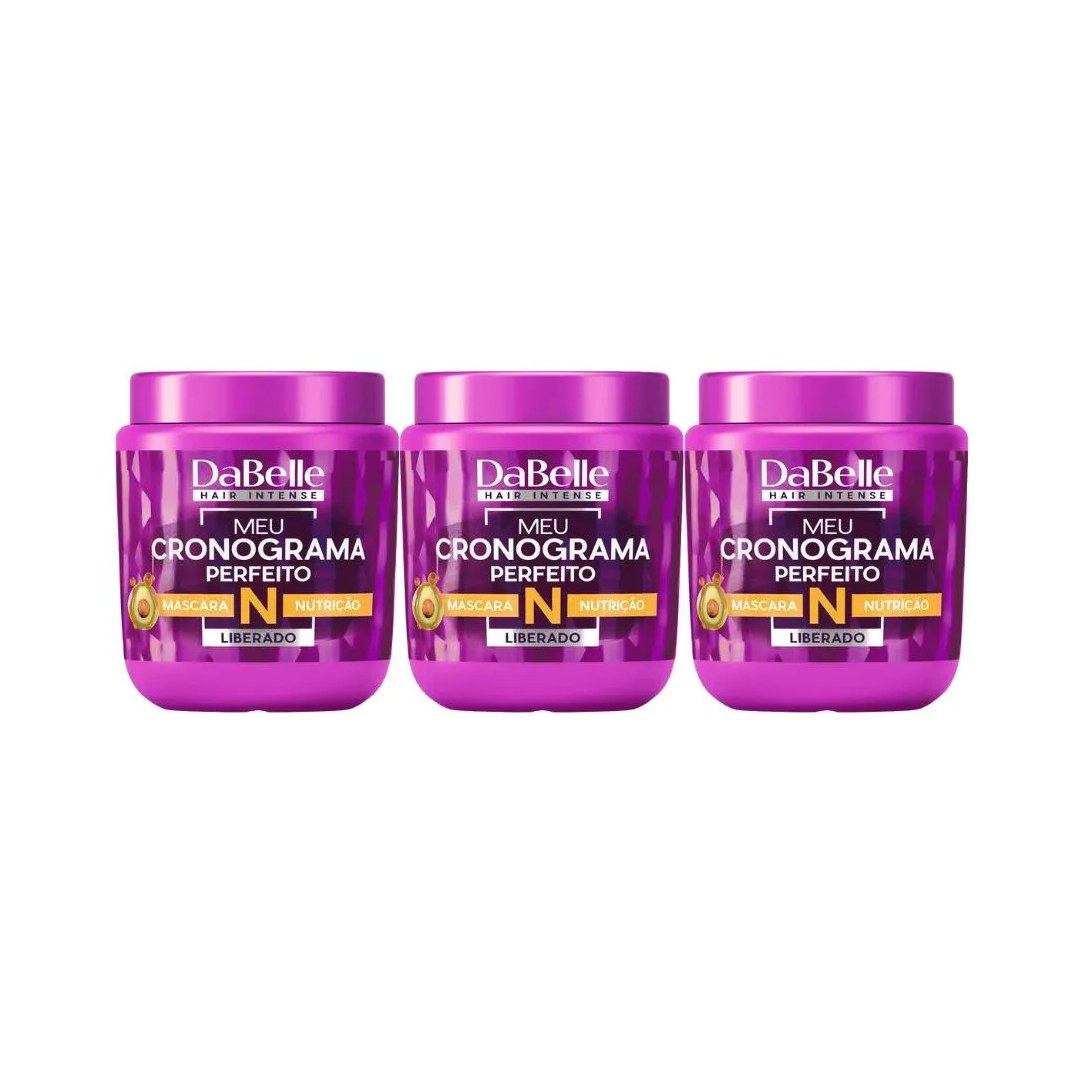 Mascara Dabelle 400g Meu Crono Nutrição-Kit C/3un