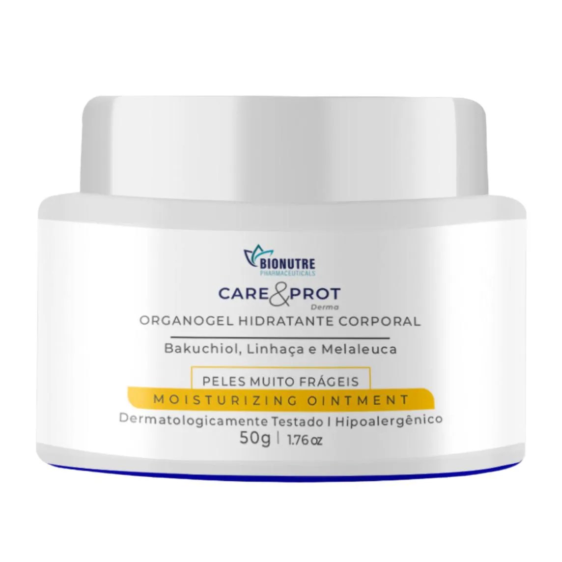 Organogel Hidratante Corporal 50g Care&Prot Derma Peles Muito Frágeis - PSORÍASE