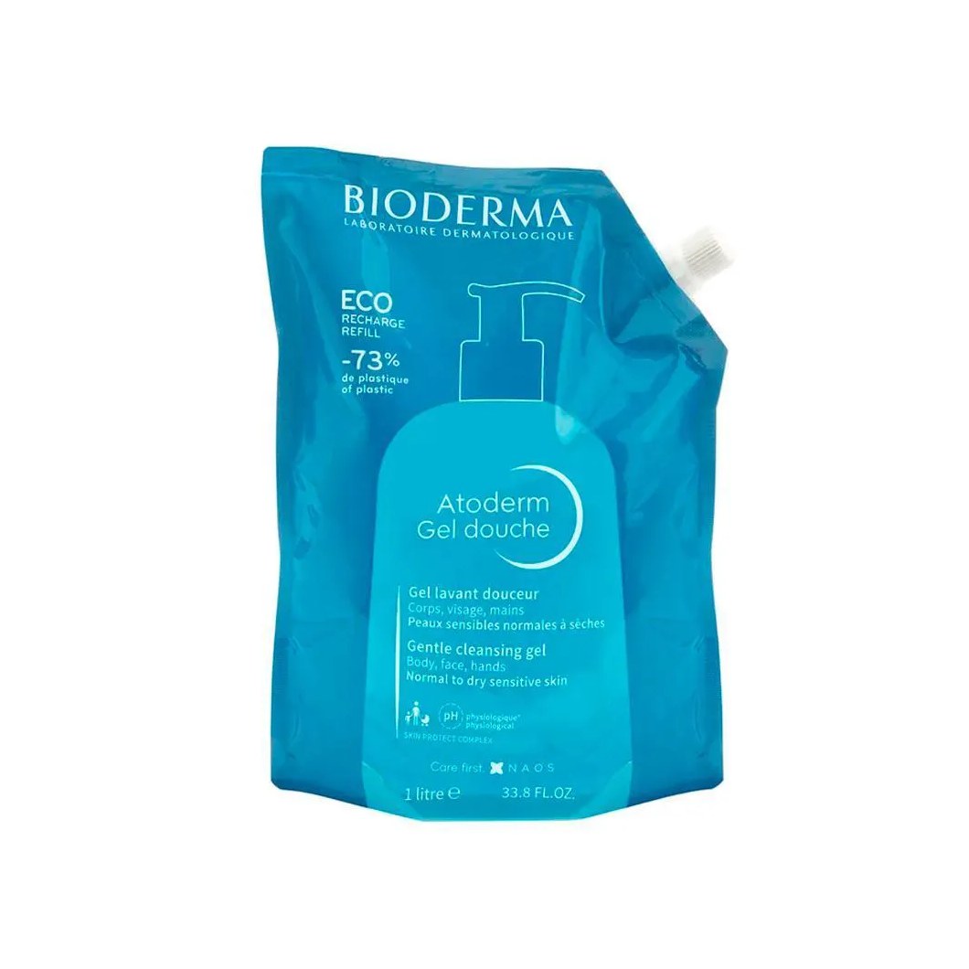 Bioderma Atoderm Gel de Banho 1000ml Refil