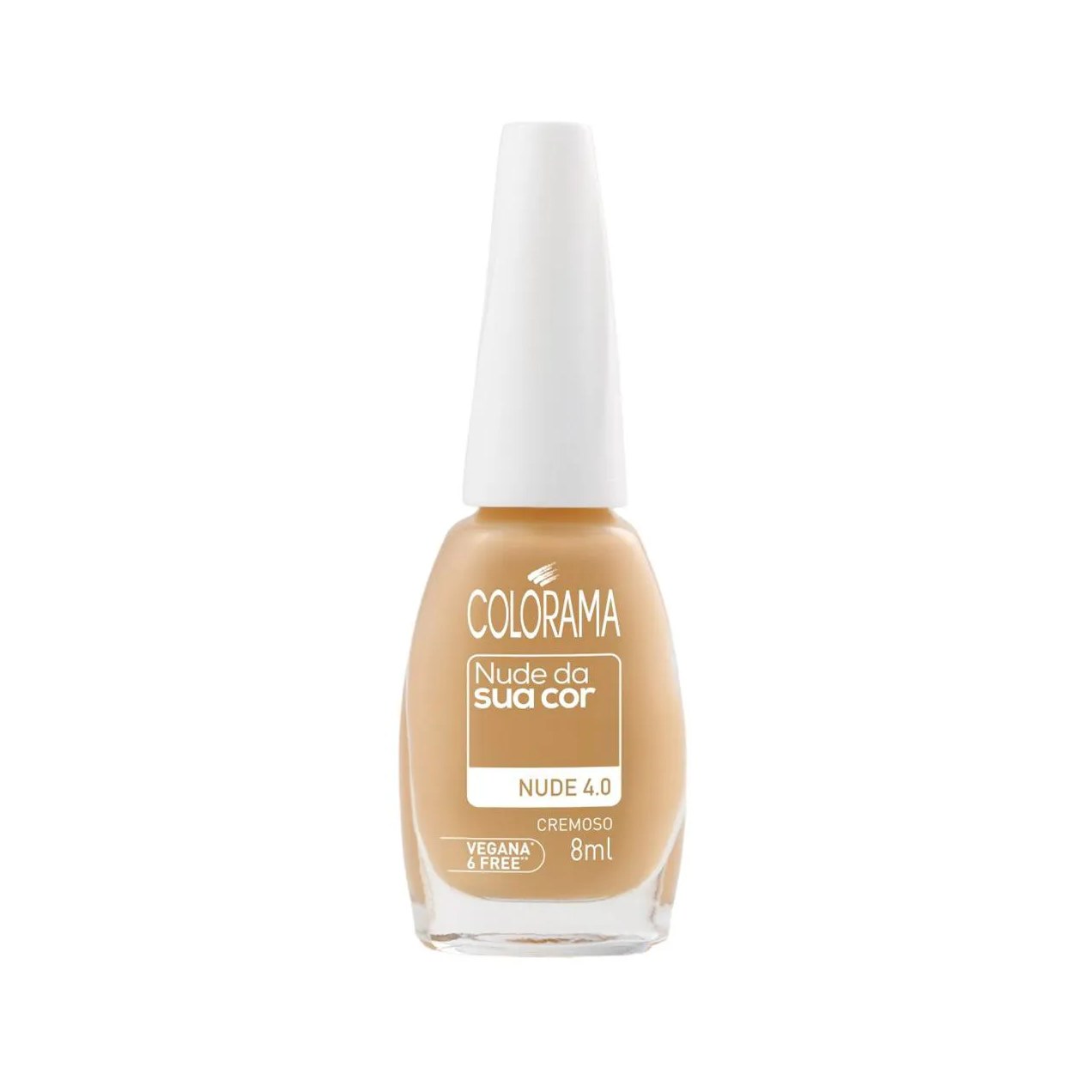 Esmalte Cremoso Colorama Nude da Sua Cor Nude 8ml - 4.0