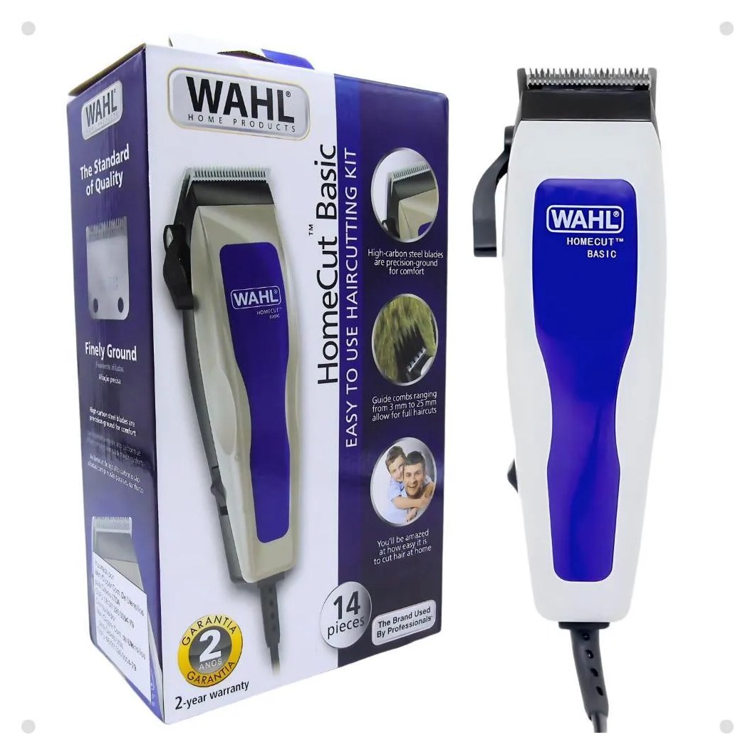 Máquina de Corte Wahl Homecut Basic 14 Pieces 220v