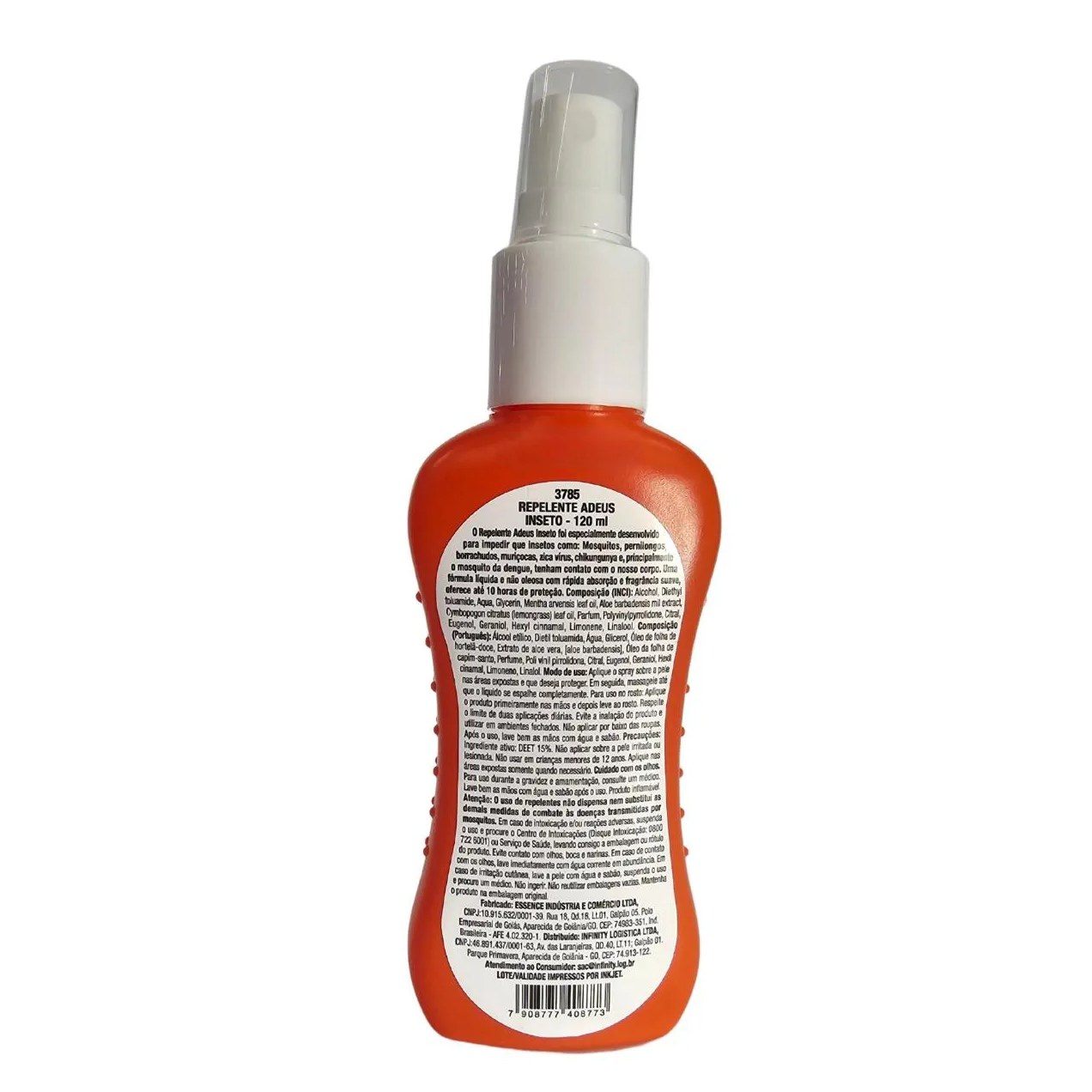 Repelente de Insetos Spray Adeus Mosquito Bem Estar Casa Abelha Rainha 120ml
