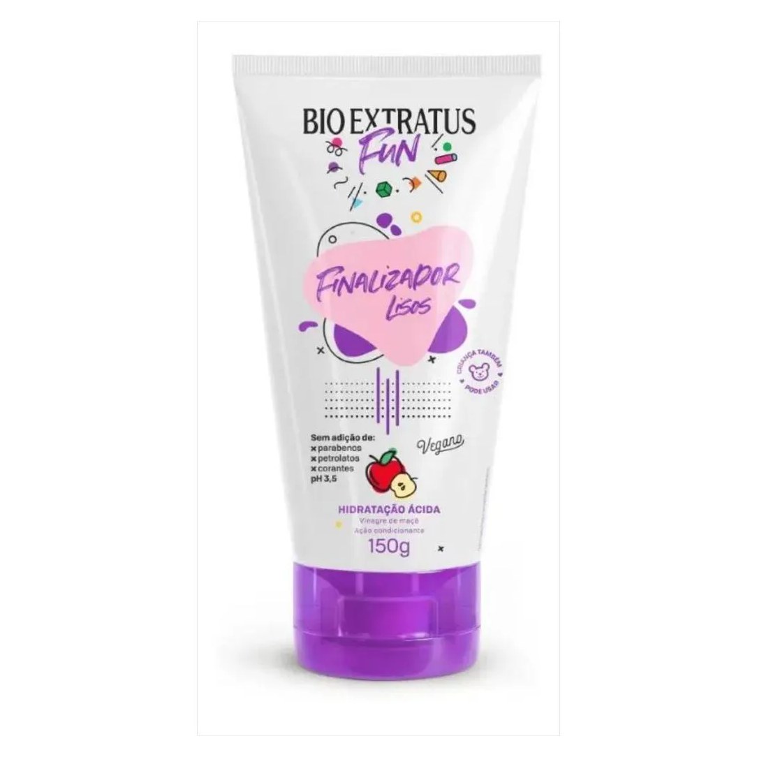 Finalizador Fun Limpeza Cabelos Liso 150 G Bio Extratus