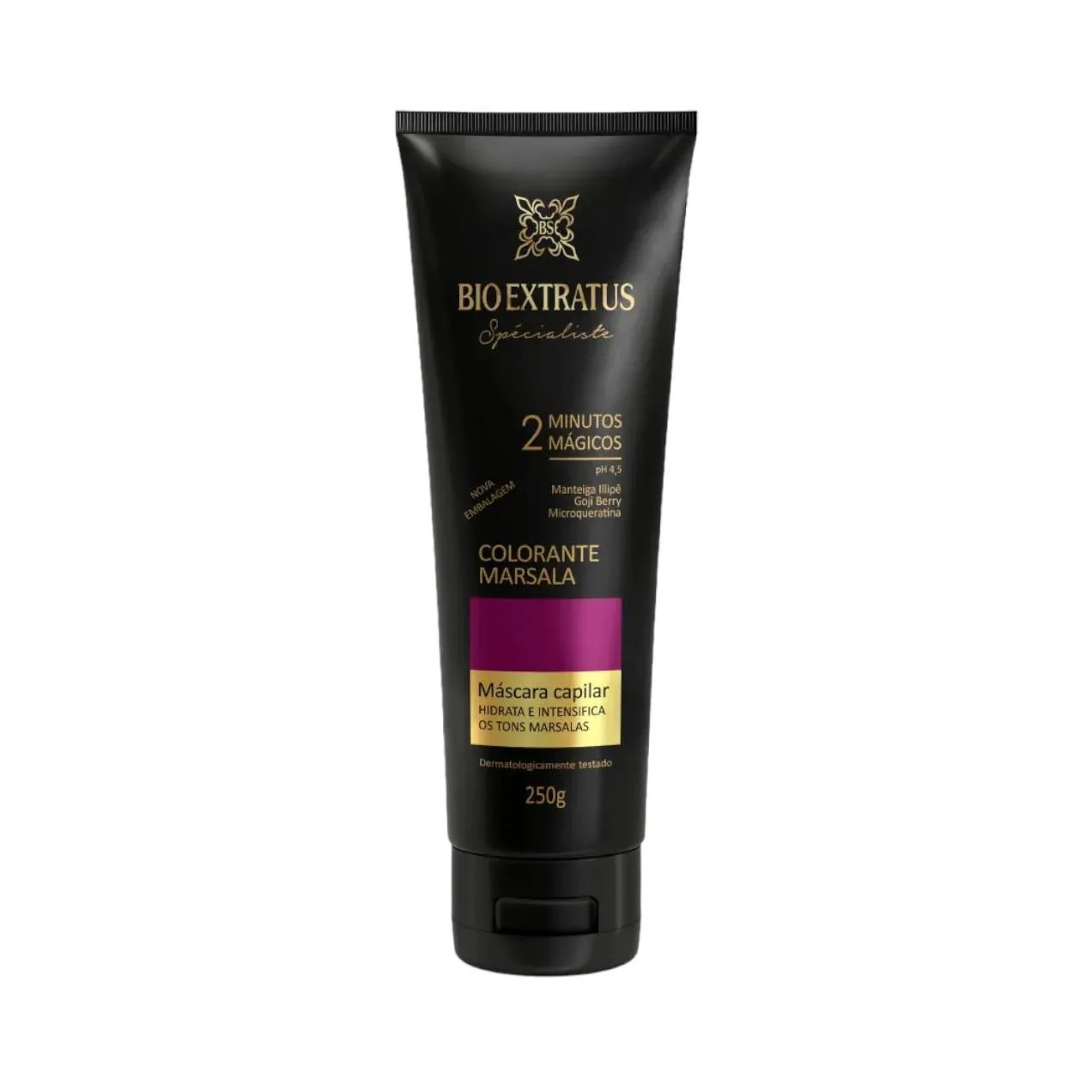 Mascara Colorante Marsala Reaviva A Cor e Trata 250 Gr