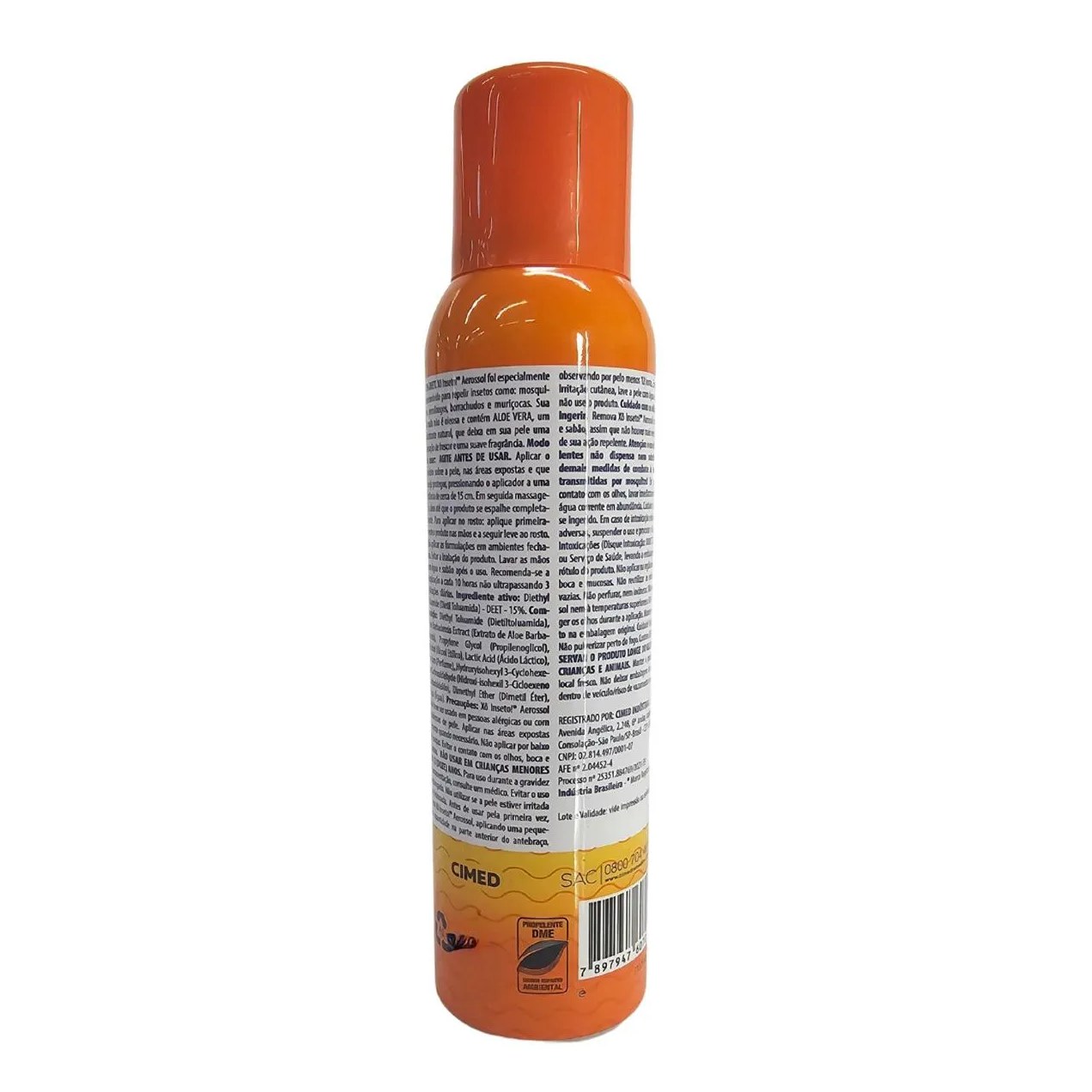 Repelente de Insetos Aerossol Xô Inseto! Cimed 150ml / 120g