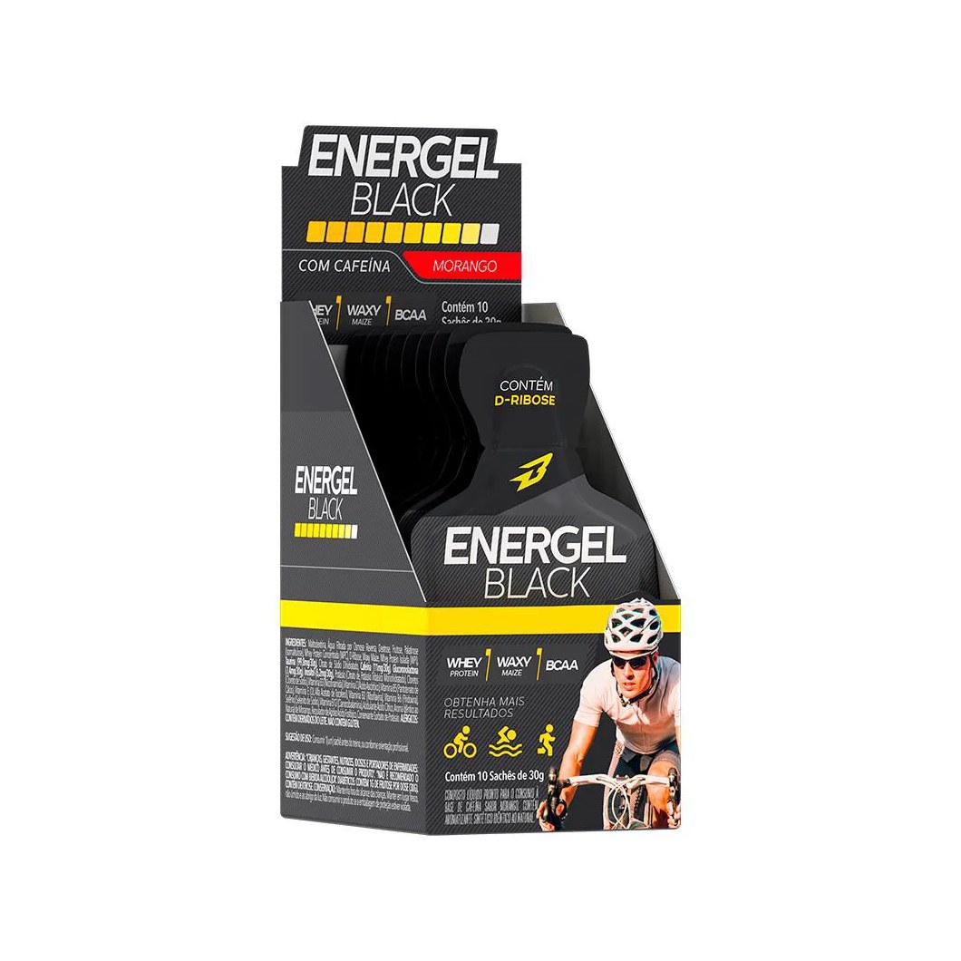 Energel Black Caixa Fechada Morango