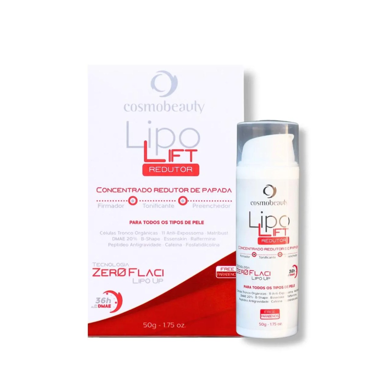 Cosmobeauty Booster Lipo Lift Redutor Firmador De Papada 50G