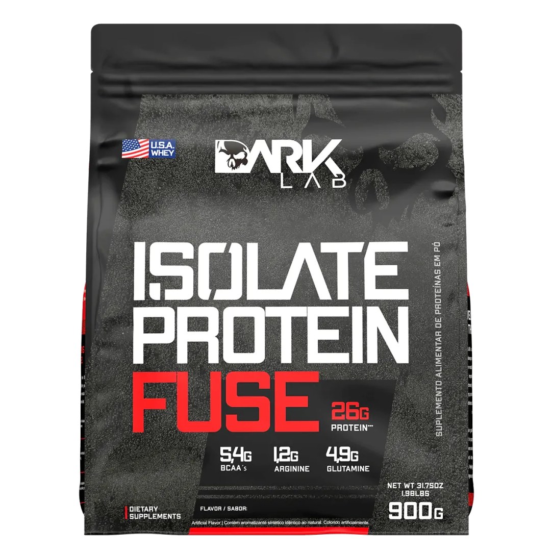 Whey Protein Isolado Fuse Dark Lab Baunilha 900g