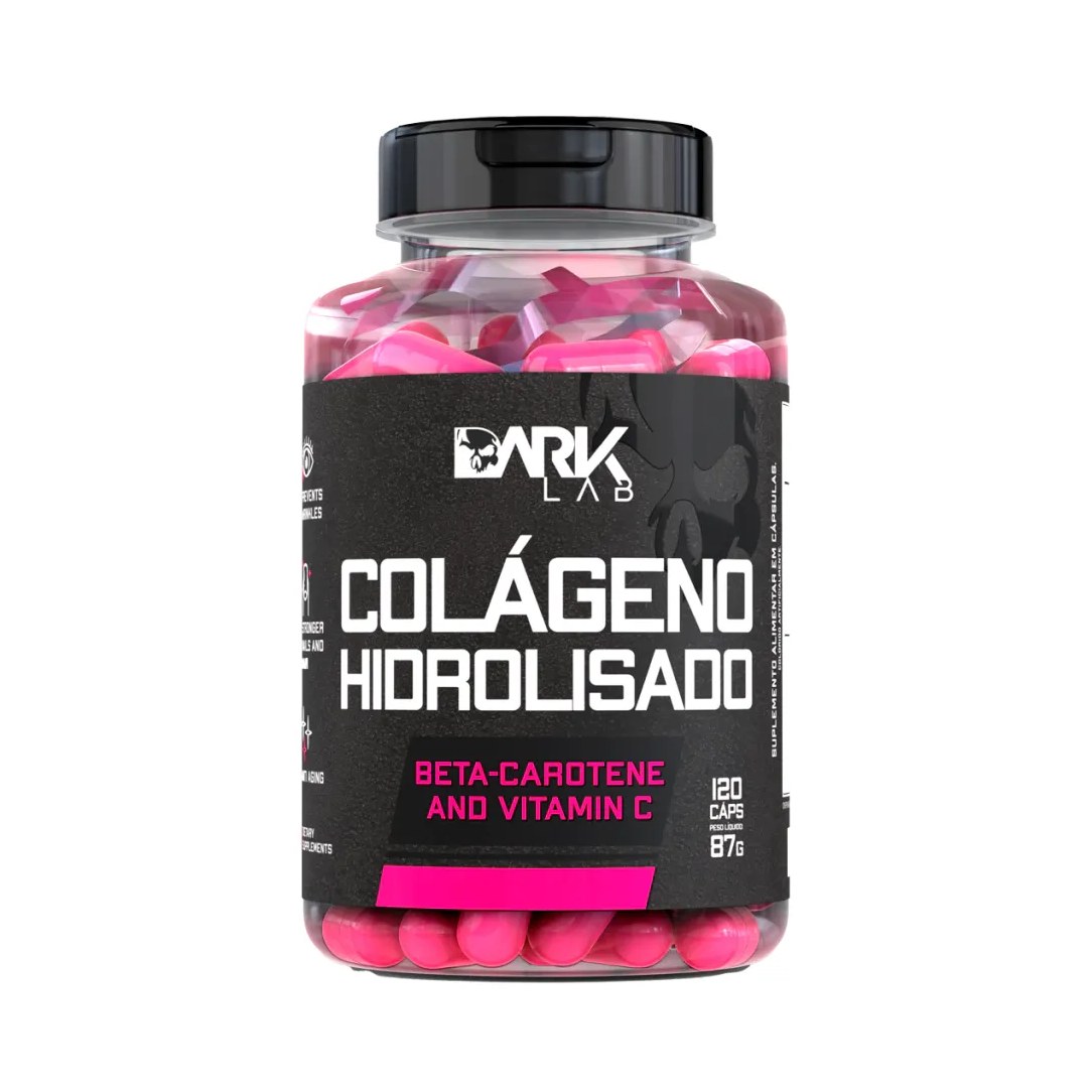 Colágeno Hidrolisado Dark Lab 120 Cápsulas