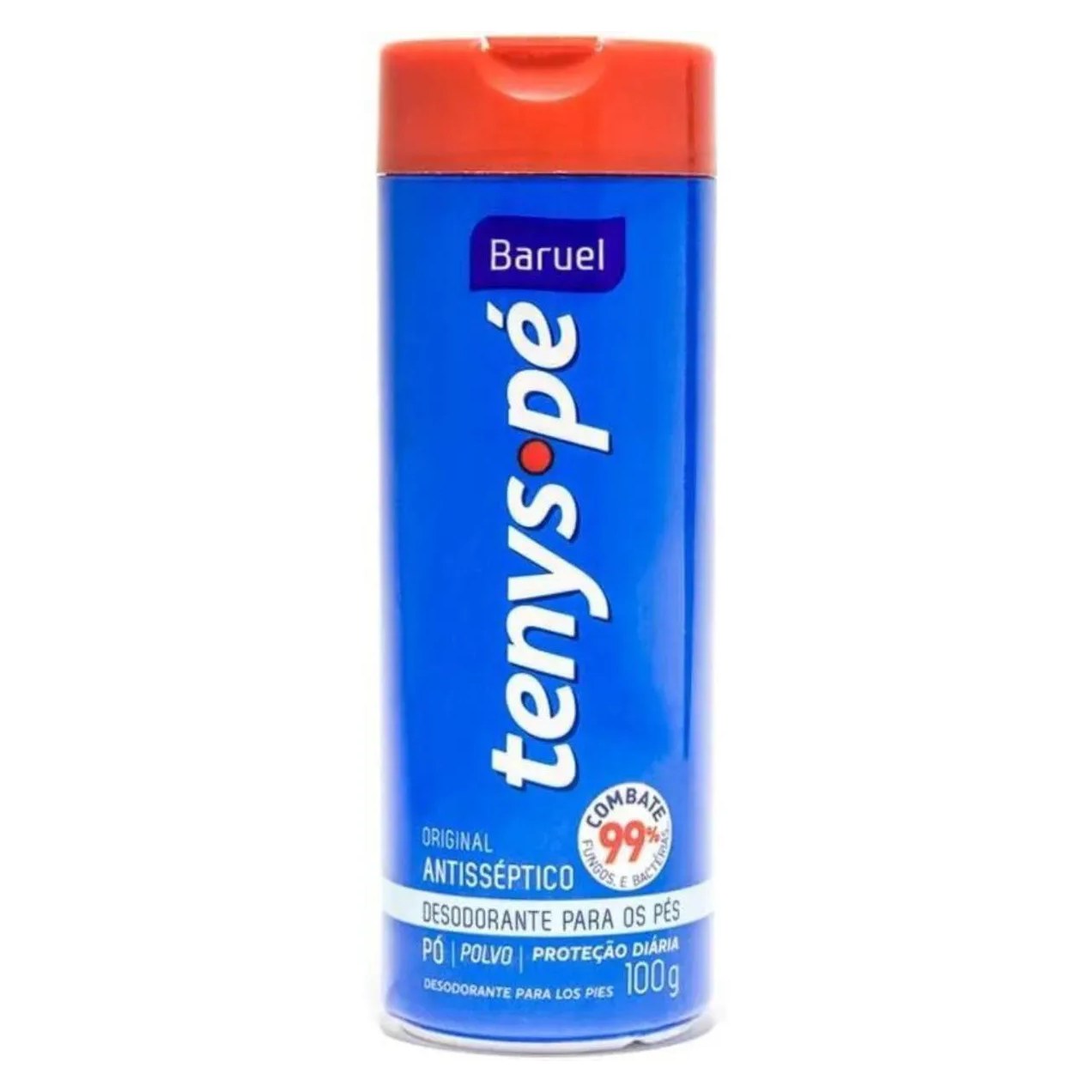 Talco Anti-séptico Tenys Pé Baruel 100g