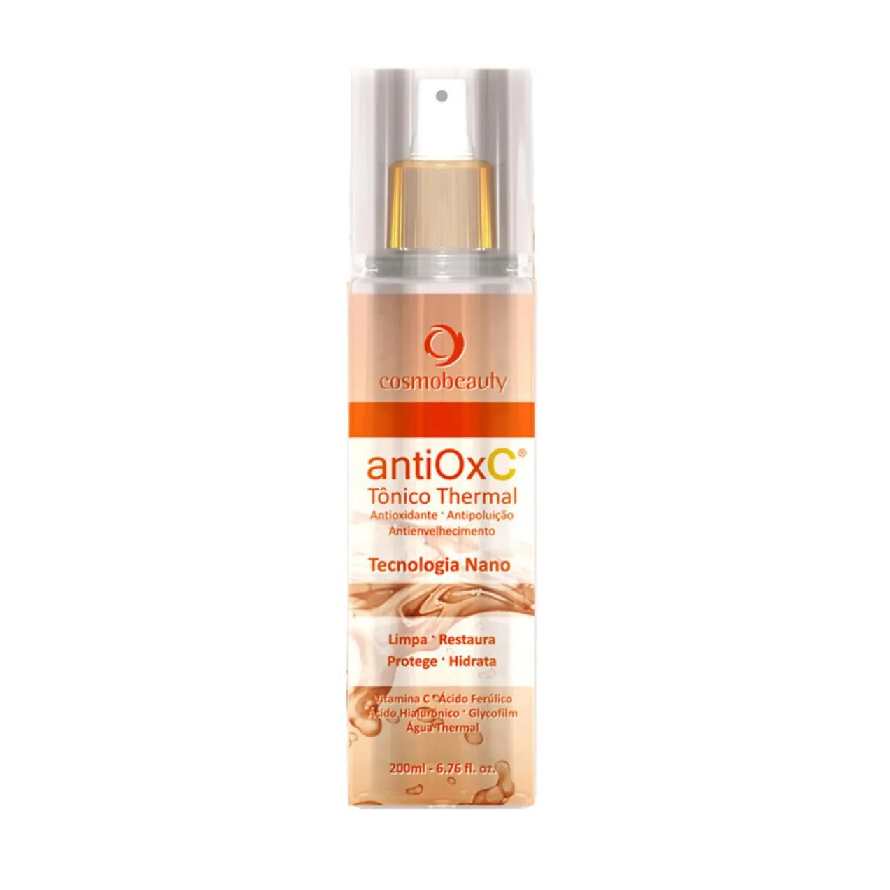 Tonico Thermal Facial Vitamina C Antiox Cosmobeauty 200ml