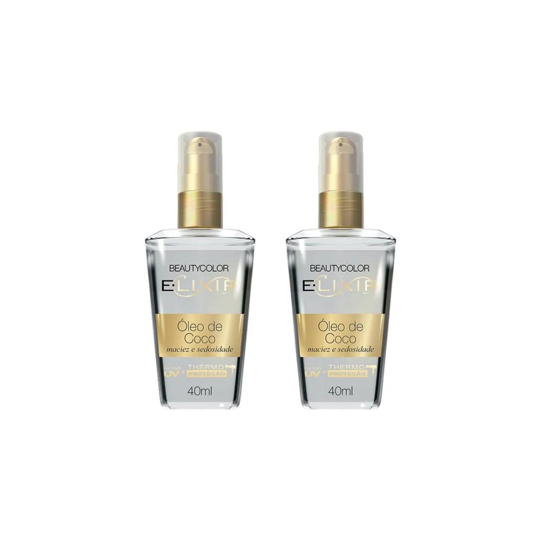Oleo Capilar Beauty Color Elixir Coco 40ml - Kit C / 2un