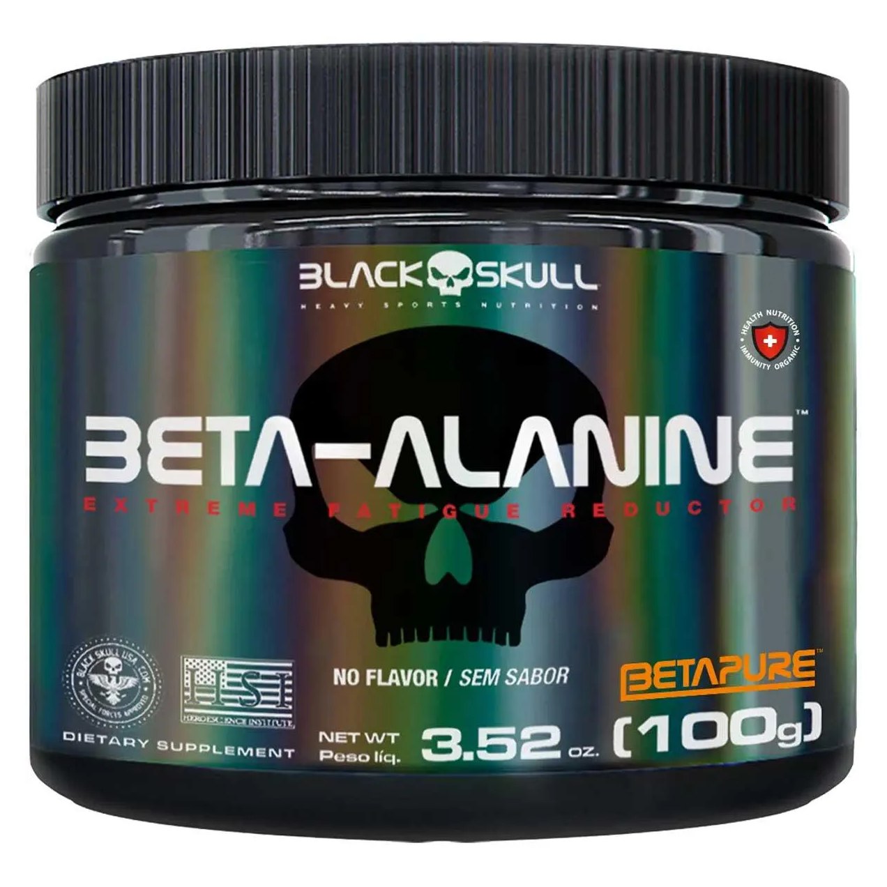 Beta Alanina Extreme Fatigue Reductor 100g Black Skull