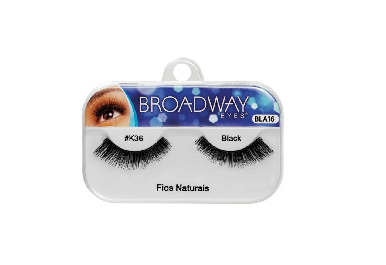 Cílios Postiços Fios Naturais K36 - Broadway