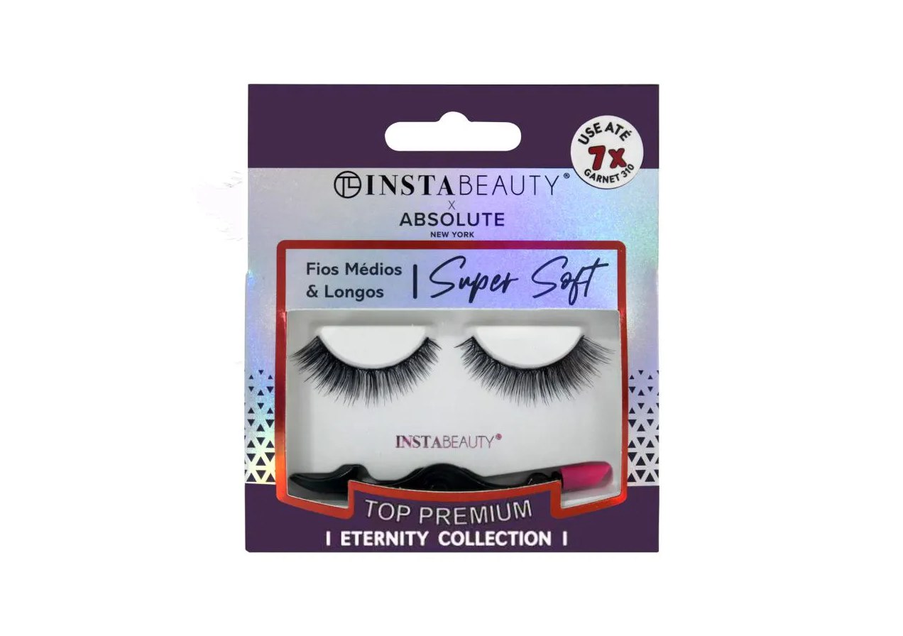 Cílios Postiços Super Soft Garnet 310 - Absolute New York X Instabeauty