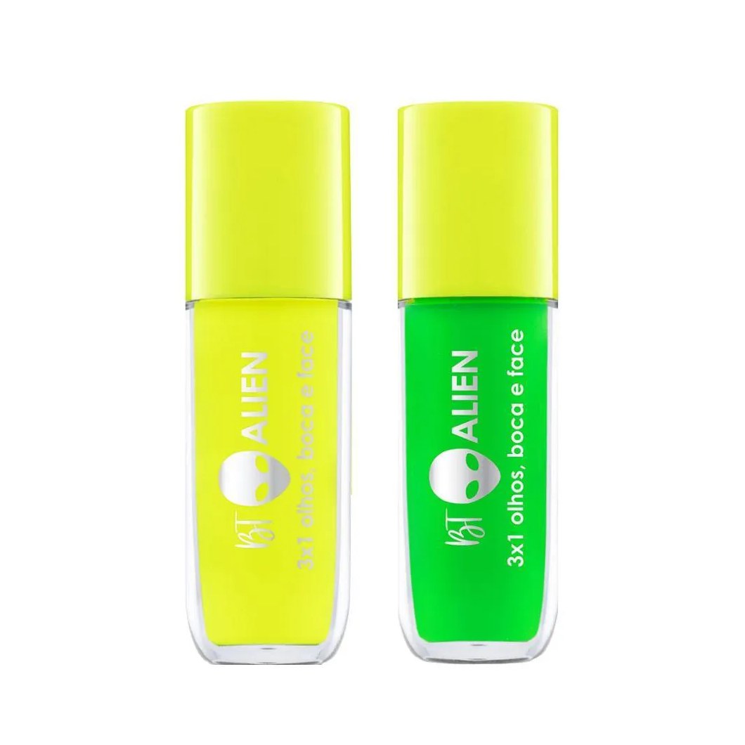 Kit Sombra Liquída 3x1 Bruna Tavares Et Alien com 2 5ml