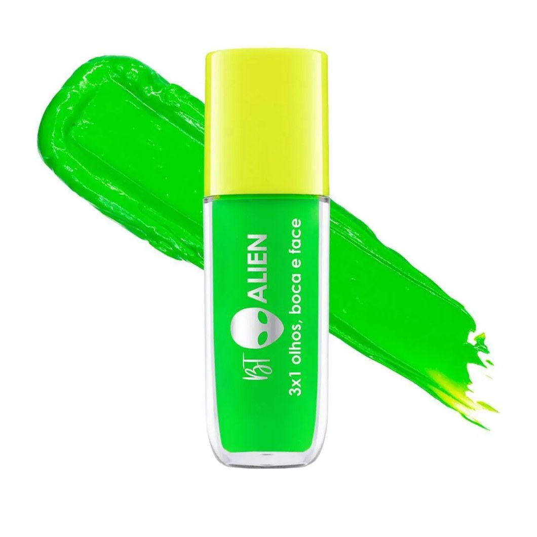 Sombra Liquída 3x1 Bruna Tavares Et Alien Green Neon 5ml
