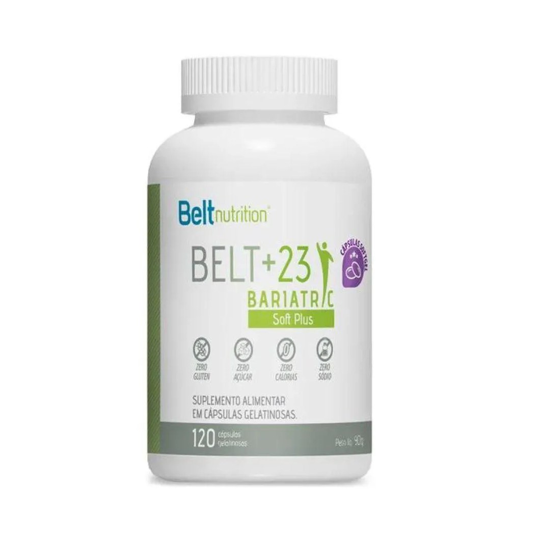 Belt +23 Bariatric Soft Plus C/120cps