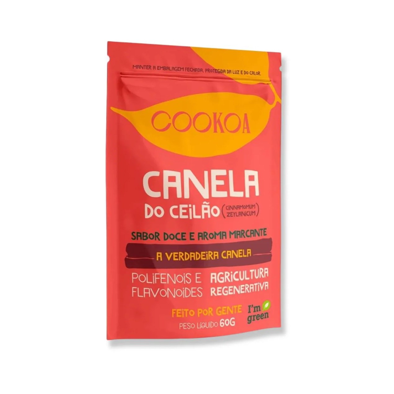 Canela do Ceilão 60g - Cookoa