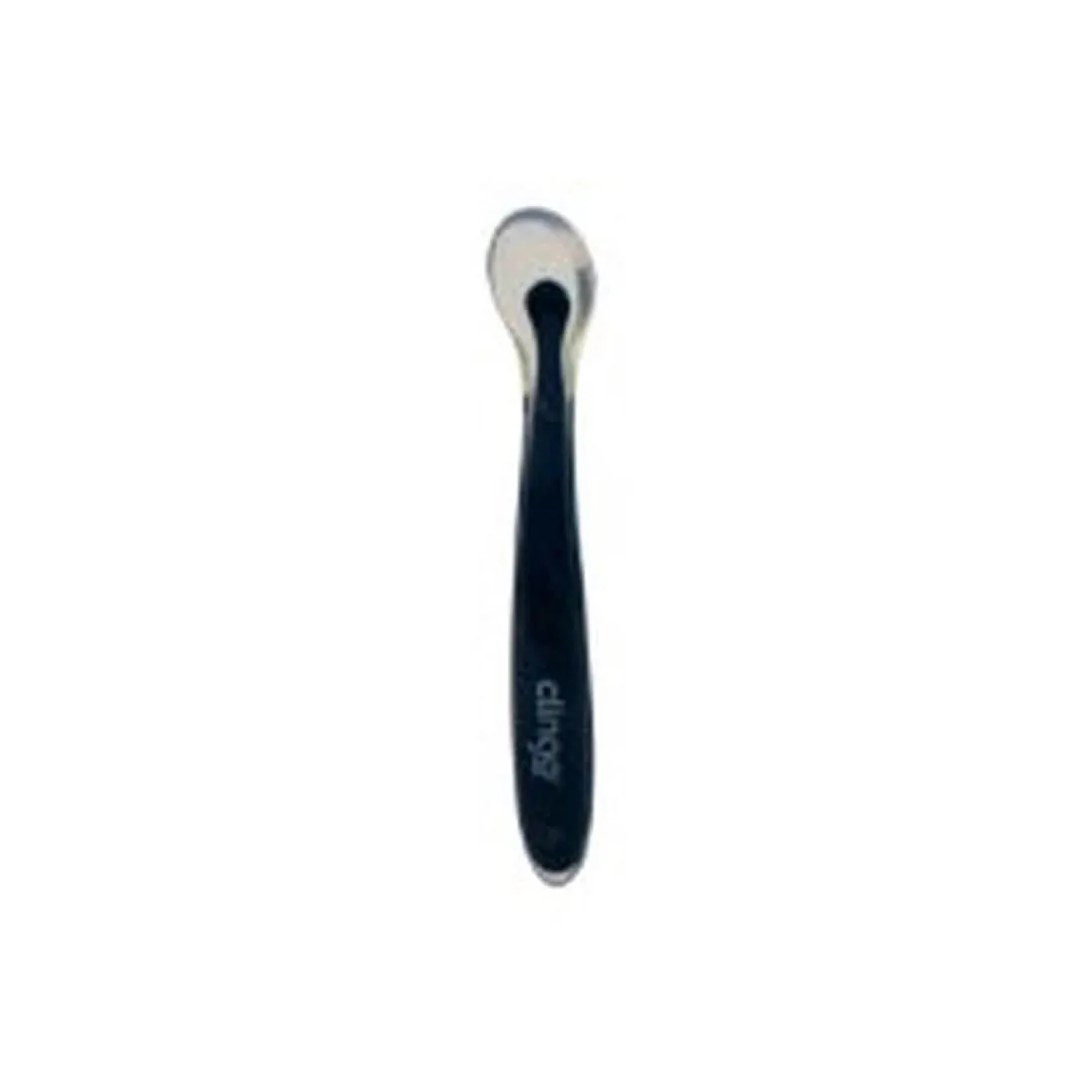 Colher Silicone Premium Colors Marinho 2un - Clingo