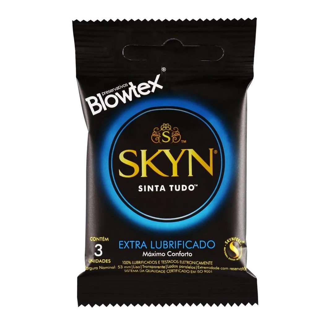 Preserv Blowtex Skyn Ext Lubr C/3