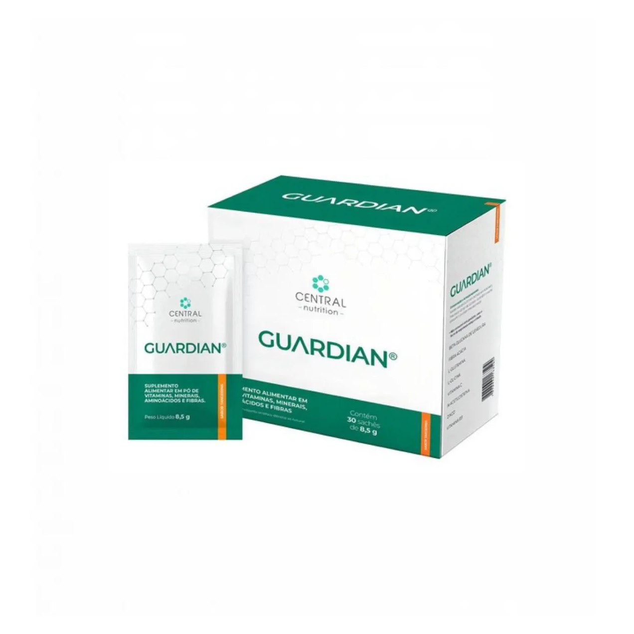 Guardian 8,5g - 30 Sachês - Central Nutrition - Tangerina
