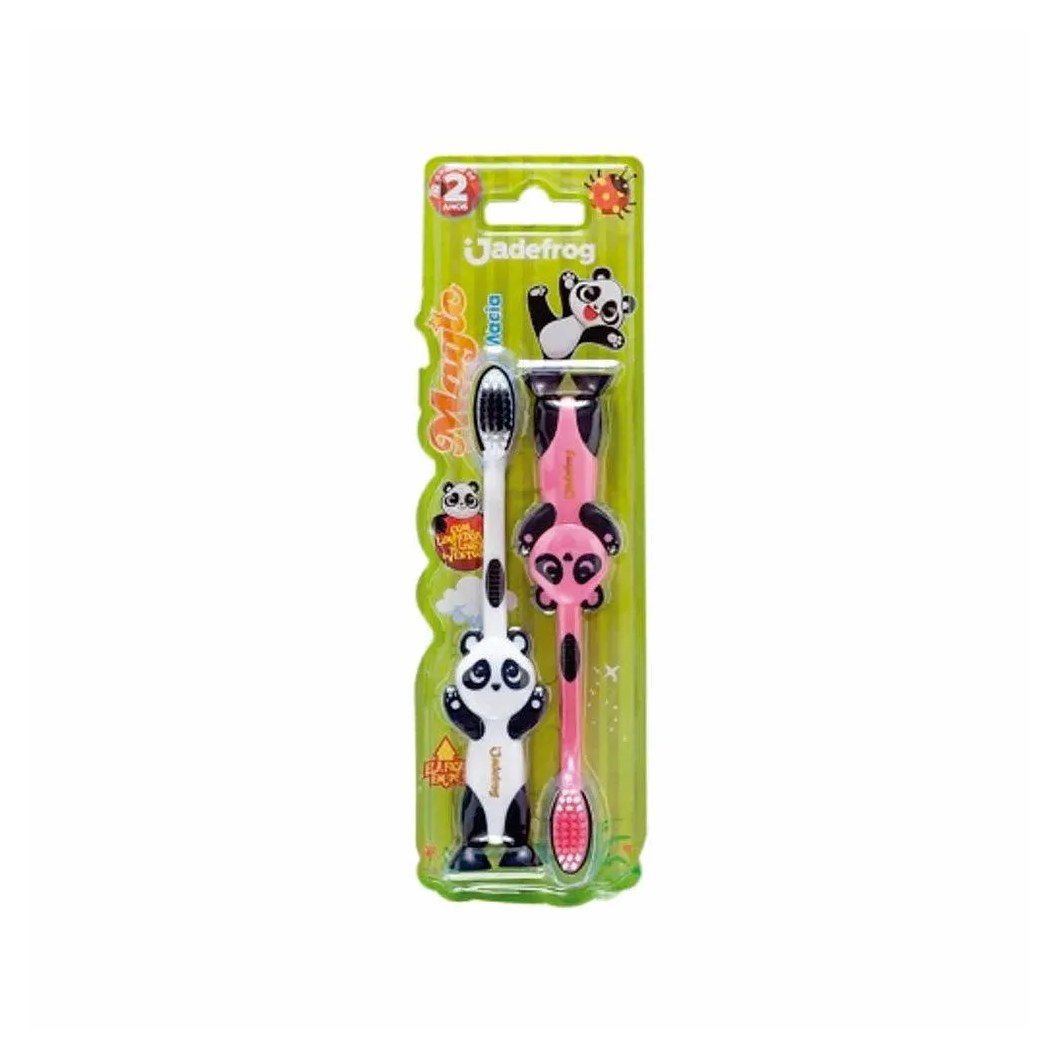 Escova Dental Infantil Jadepro Magic Kids Macia com 2un