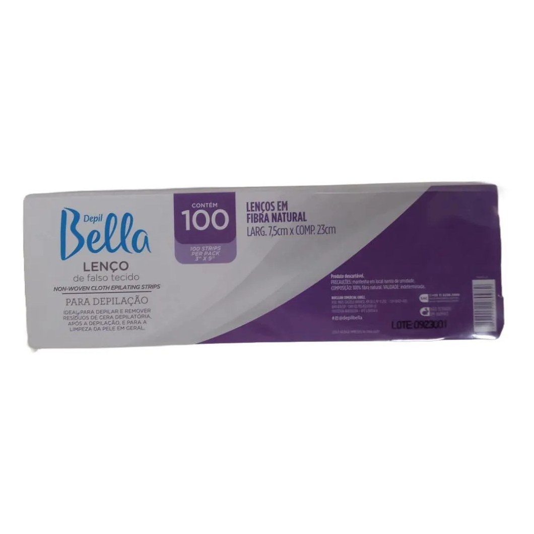 Papel Depilatório Depil Bella Gran Style 100fls