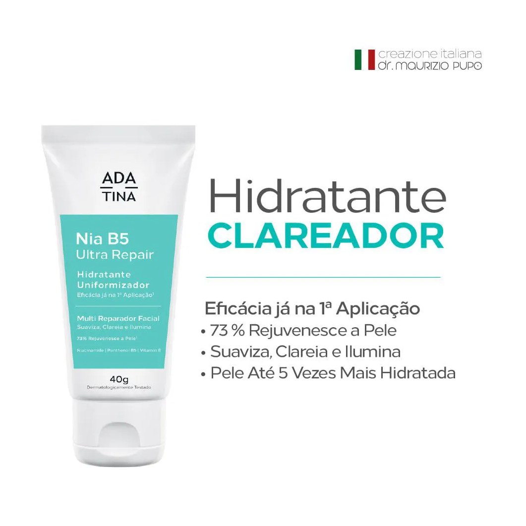 Nia B5 Ultra Repair Hidratante Multi Clareador com Niacinamida