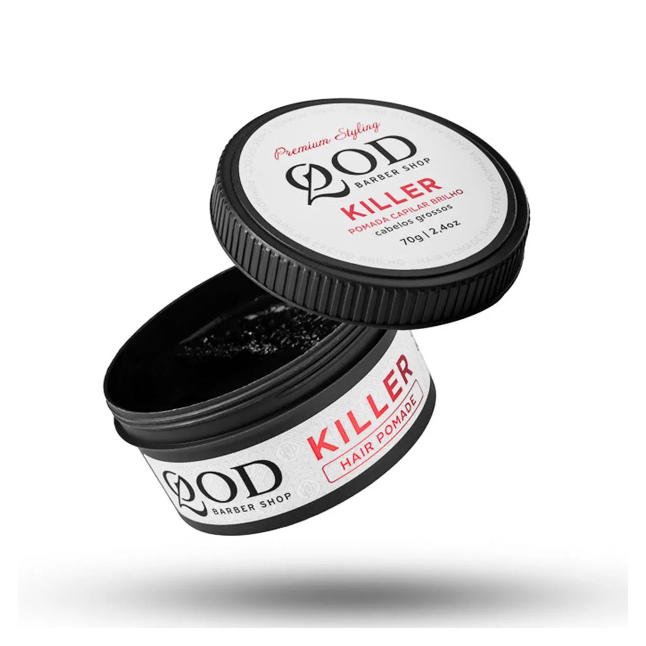 Pomada Capilar QOD Barber Shop There's a Killer on the Road 70g