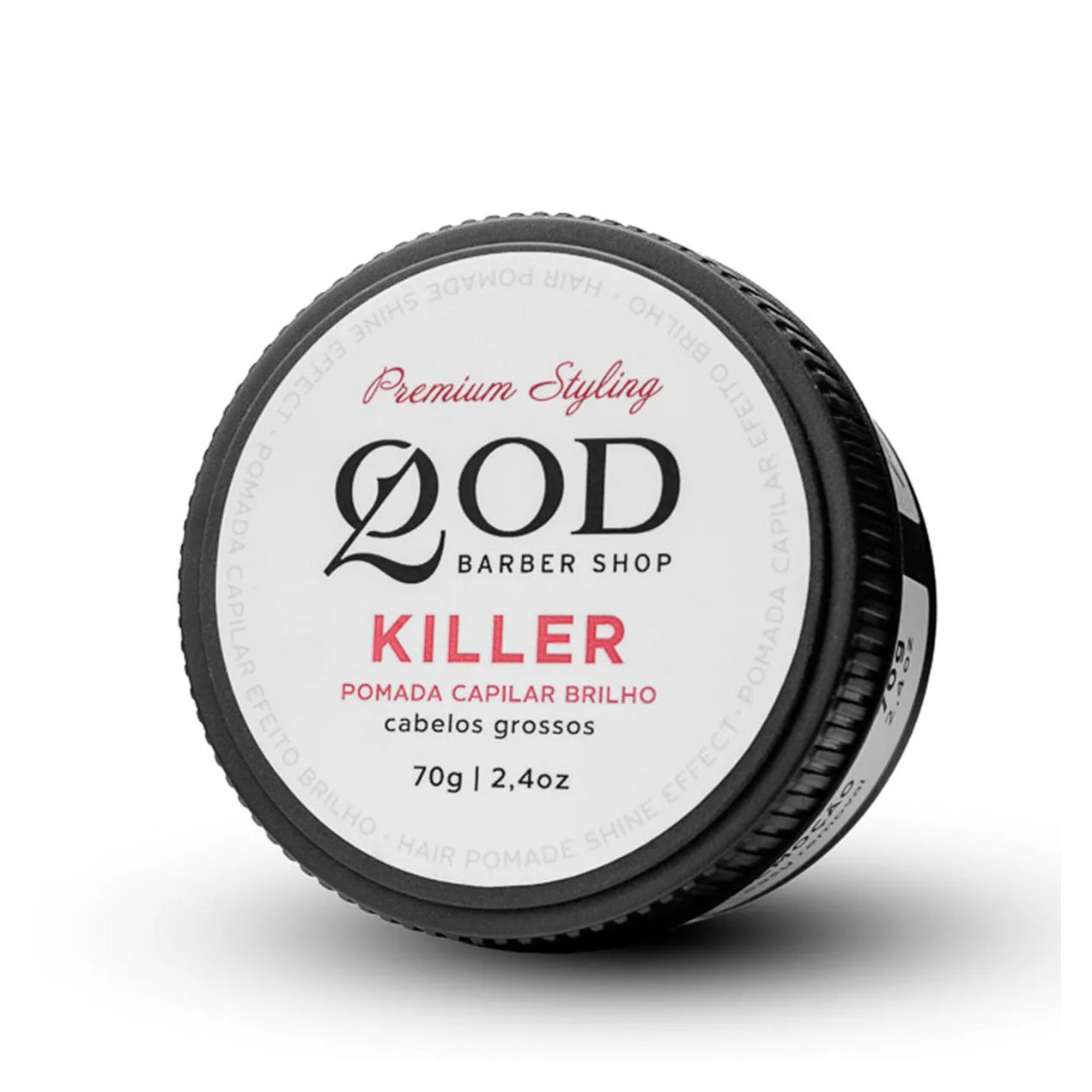 Pomada Capilar QOD Barber Shop There's a Killer on the Road 70g