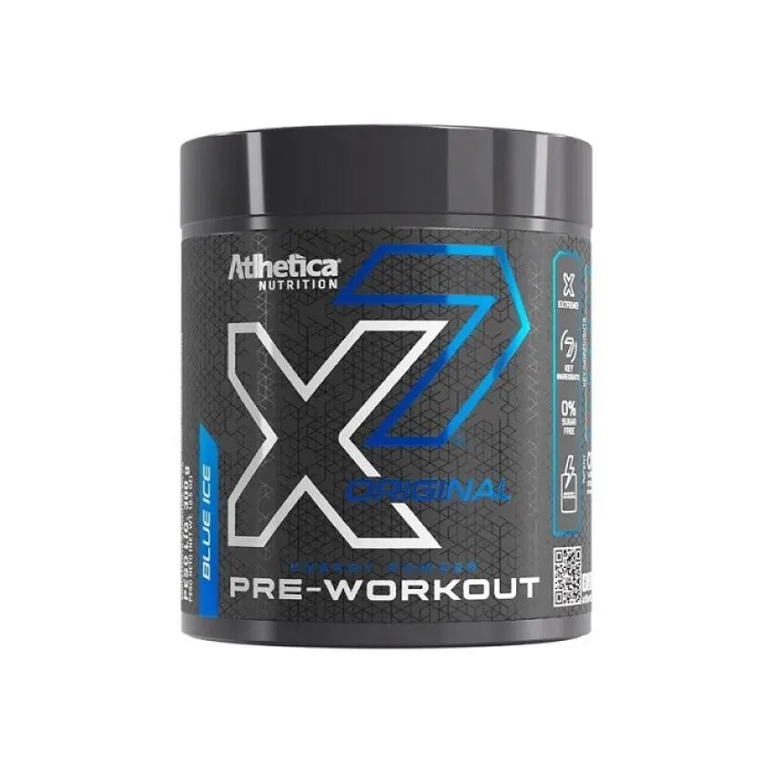 X7 Original Pre-Workout (300G) - Sabor: Blue Ice