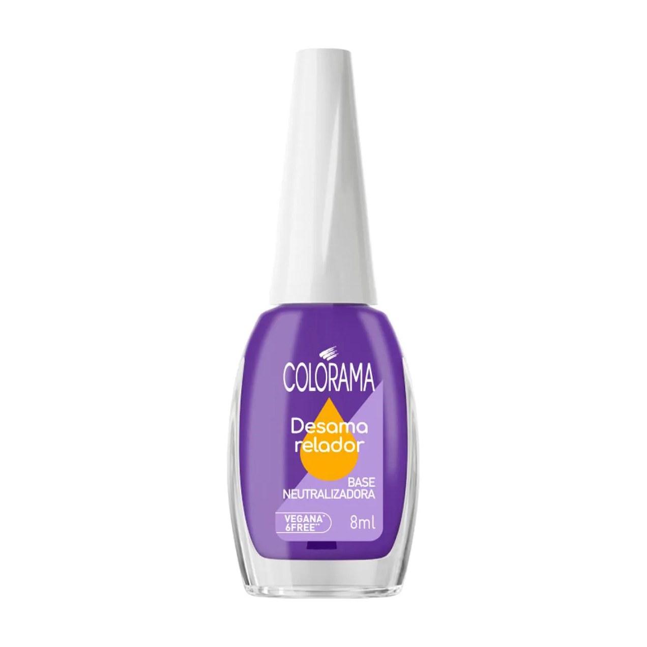 Esmalte Base Neutralizadora Colorama Salva Unhas Desamarelador 8ml