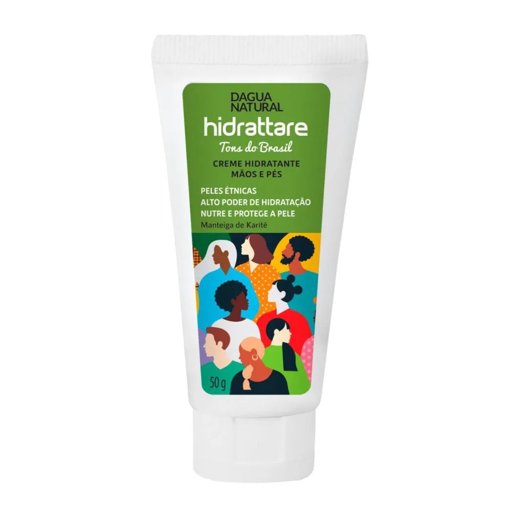Creme Hidratante Mãos e Pes 50g Tons do Brasil Dagua Natural