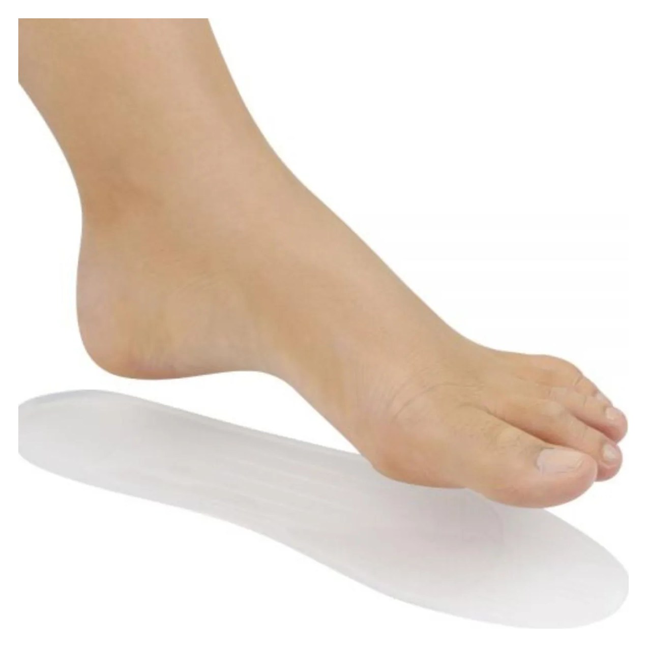 Palmilha de Silicone Ortopédica Anti - Impacto Esportiva Esportão Alívio Dores Ortho Pauher - 34 / 35