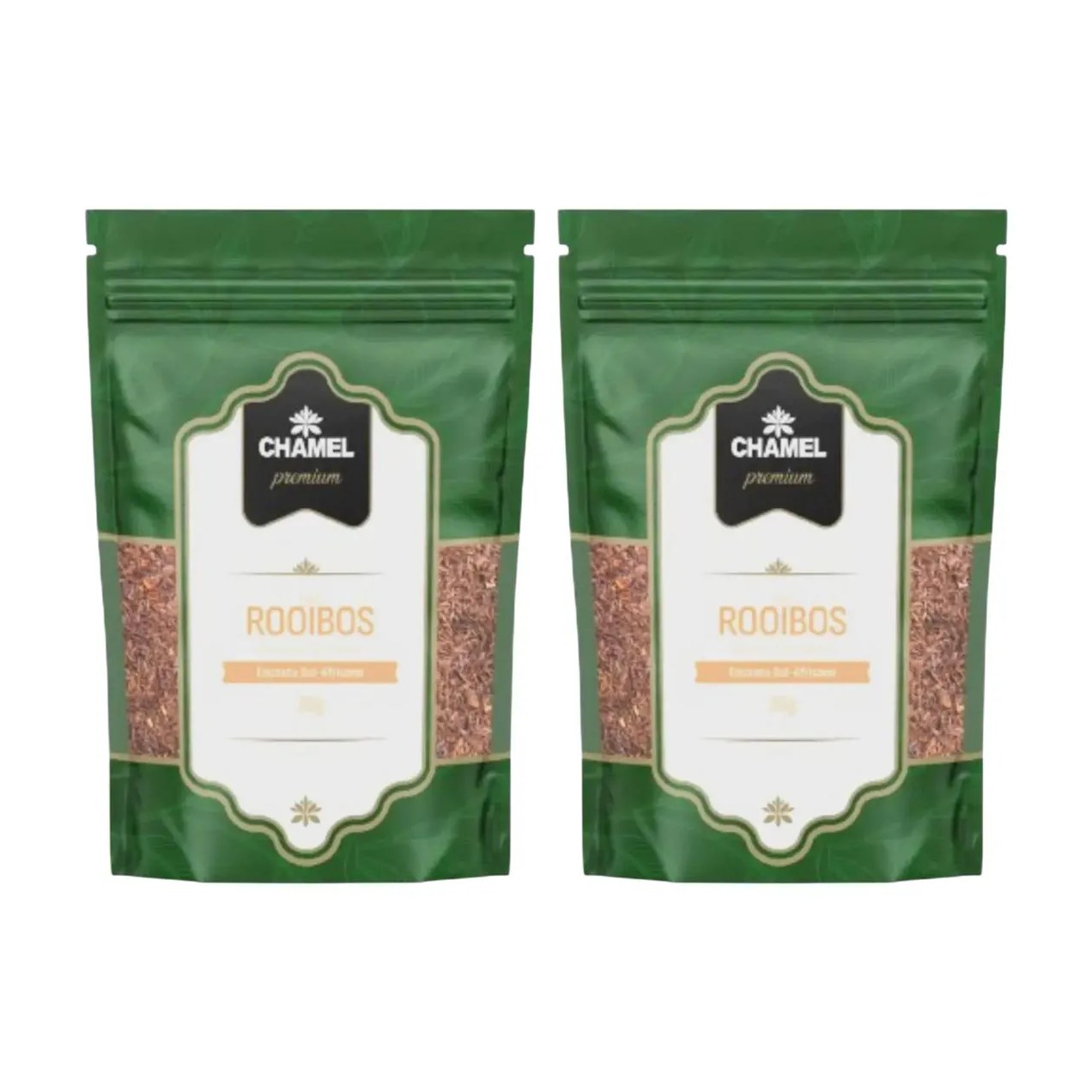 Kit 2 Chá de Rooibos para Infusão 30g Chamel Premium -chamel