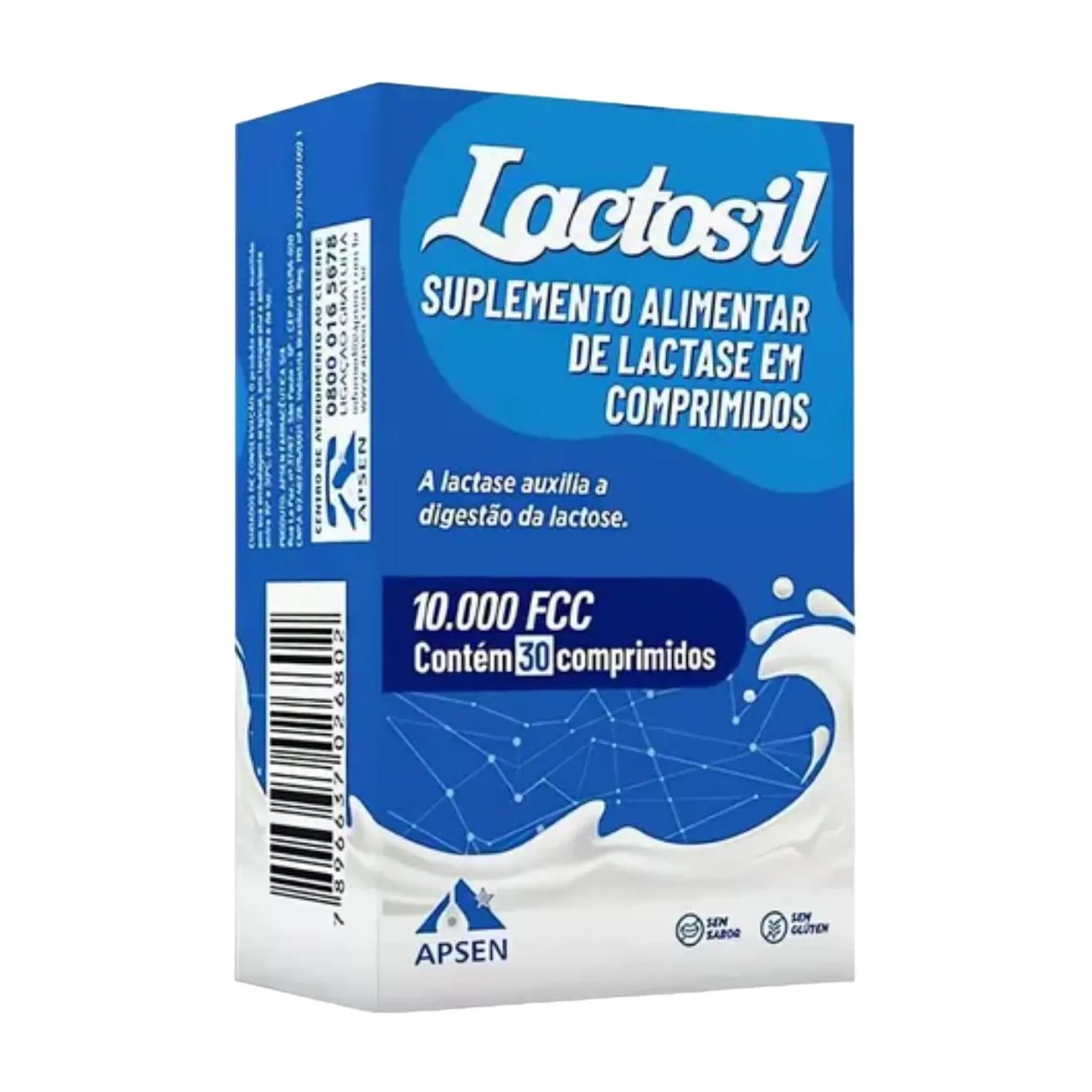 Suplemento Vitamina Lactosil 10000 Fcc 30 Cpr - Apsen