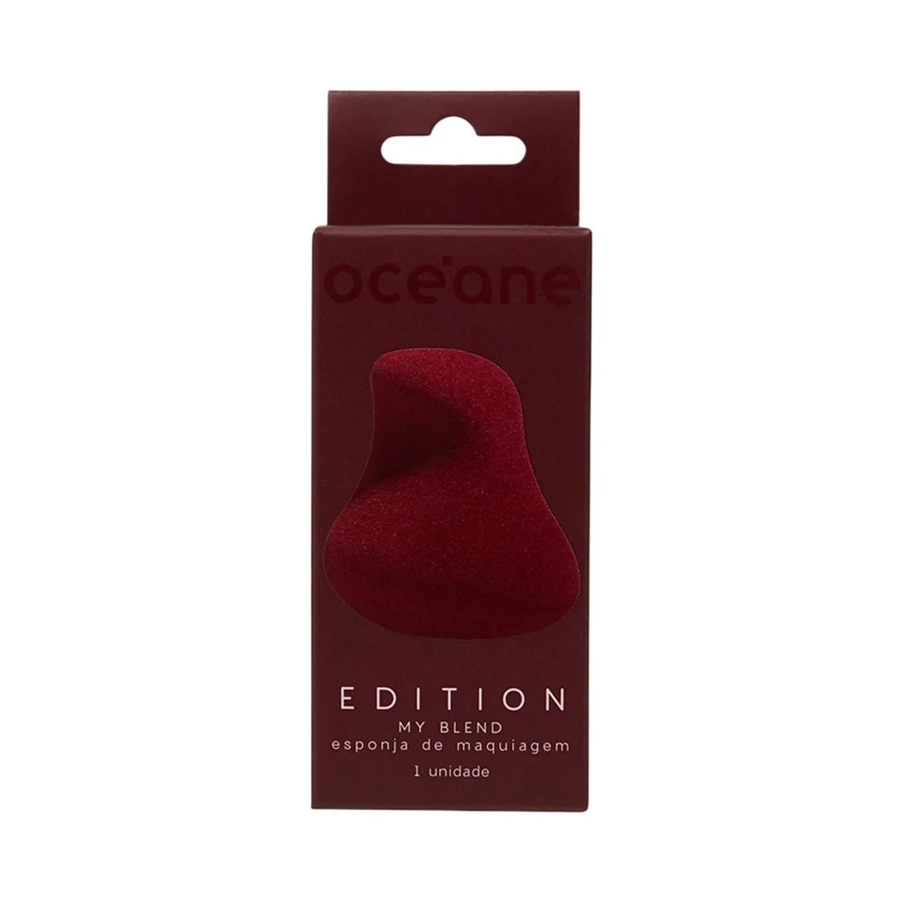 Esponja de Maquiagem My Blend Océane Vinho 1 unidade