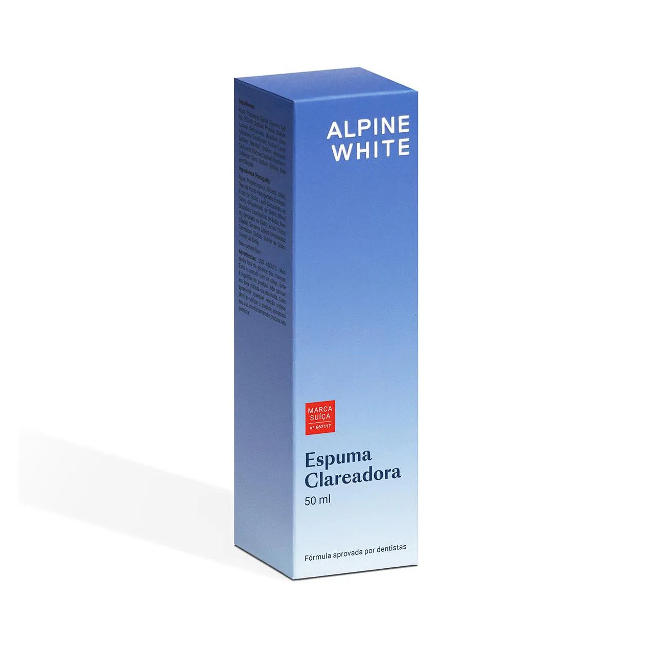 Espuma Clareadora Dental Alpine White 50ml