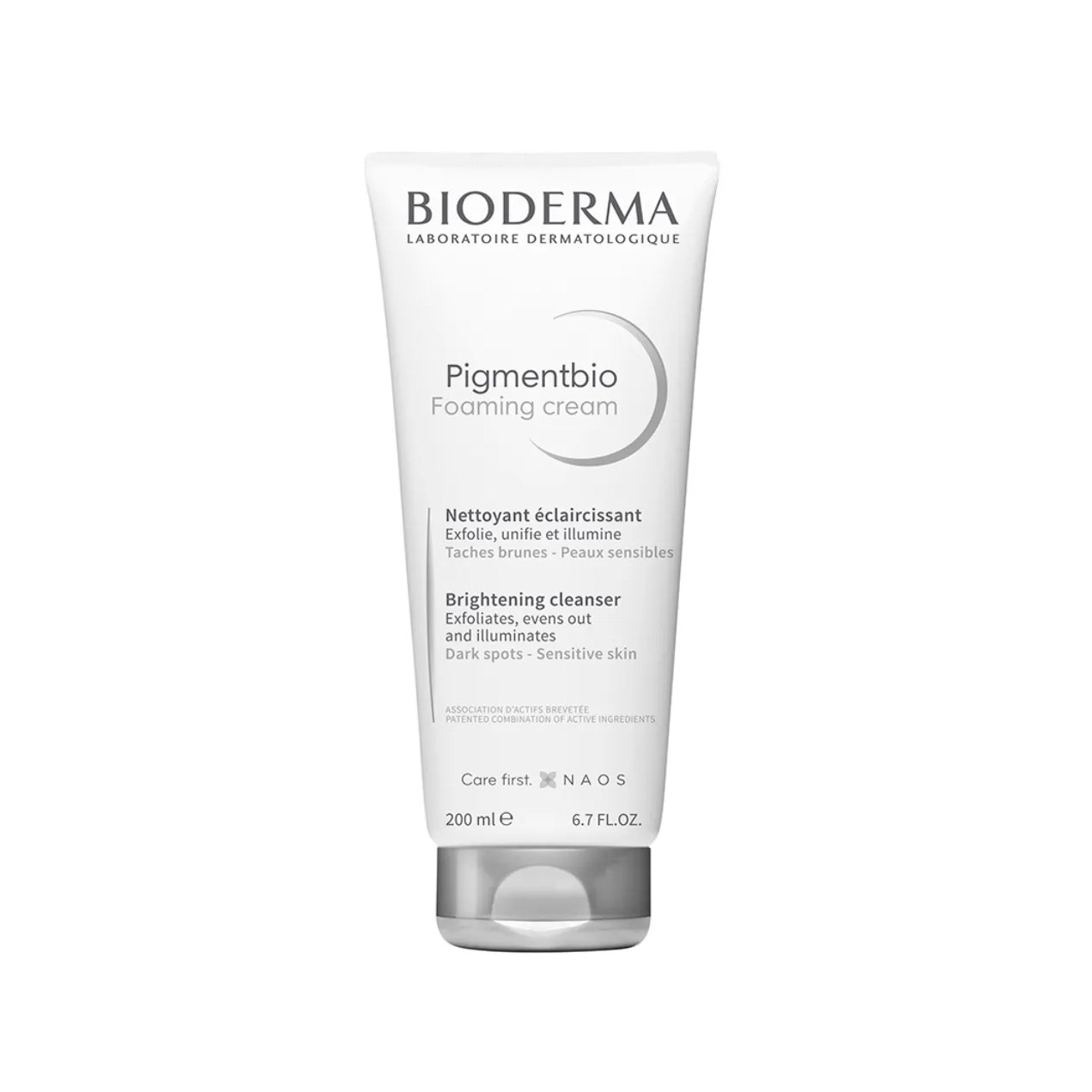 Gel de limpeza facial e corporal Bioderma Pigmentbio Foaming com 200ml