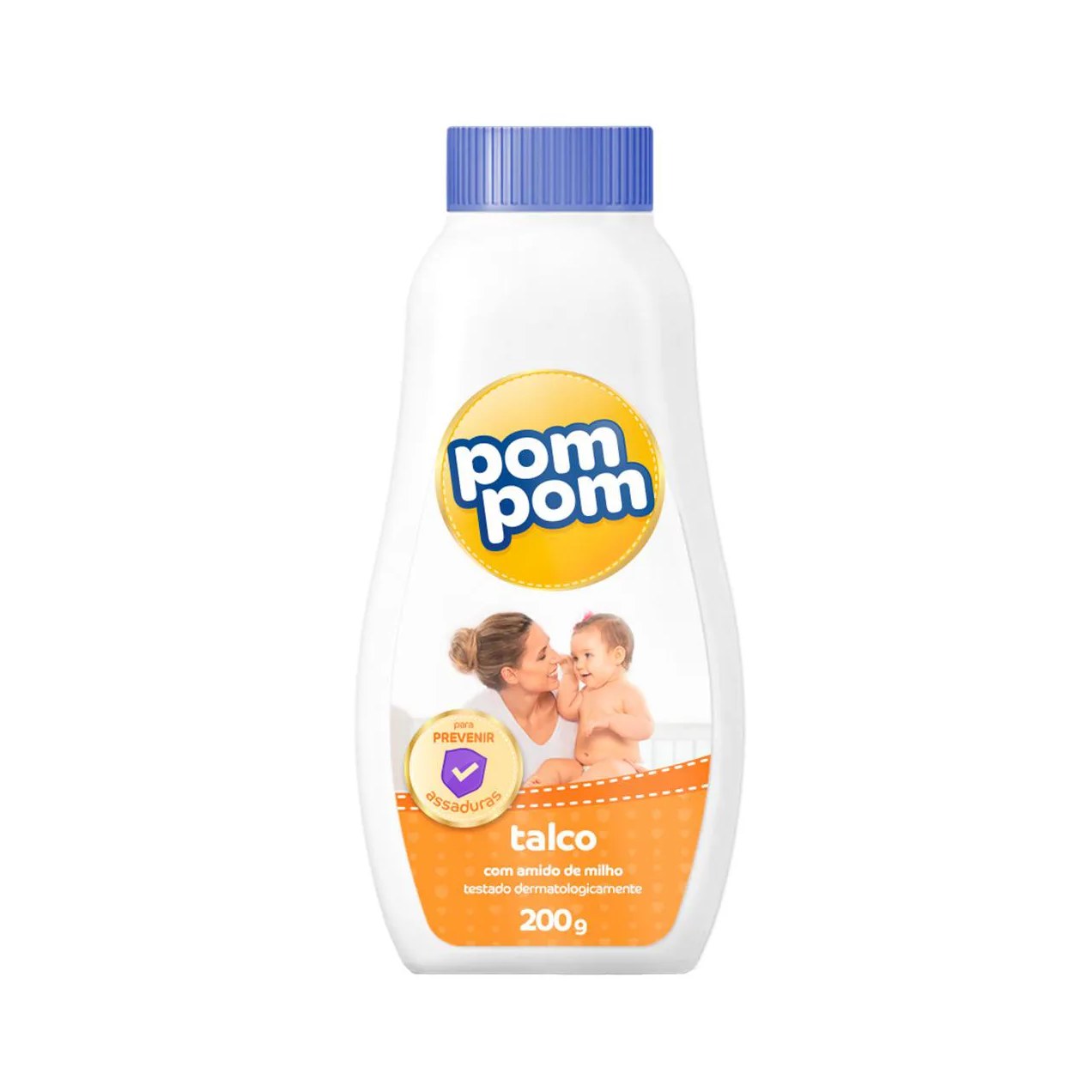 Kit Chá de Bebê Pom Pom Fralda G com Talco e Sabonete