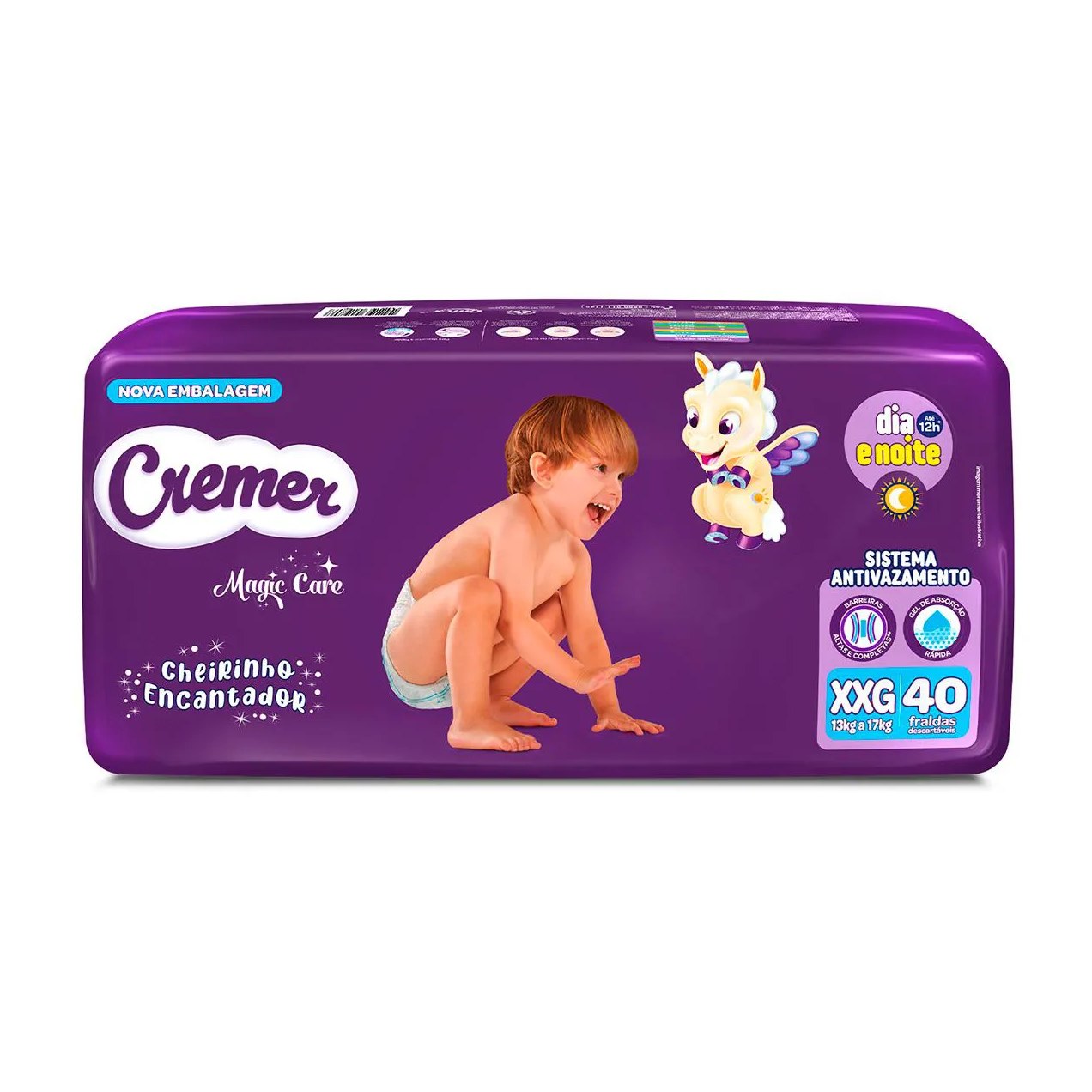Fralda Cremer Magic Care Hiper XXG 40 unidades