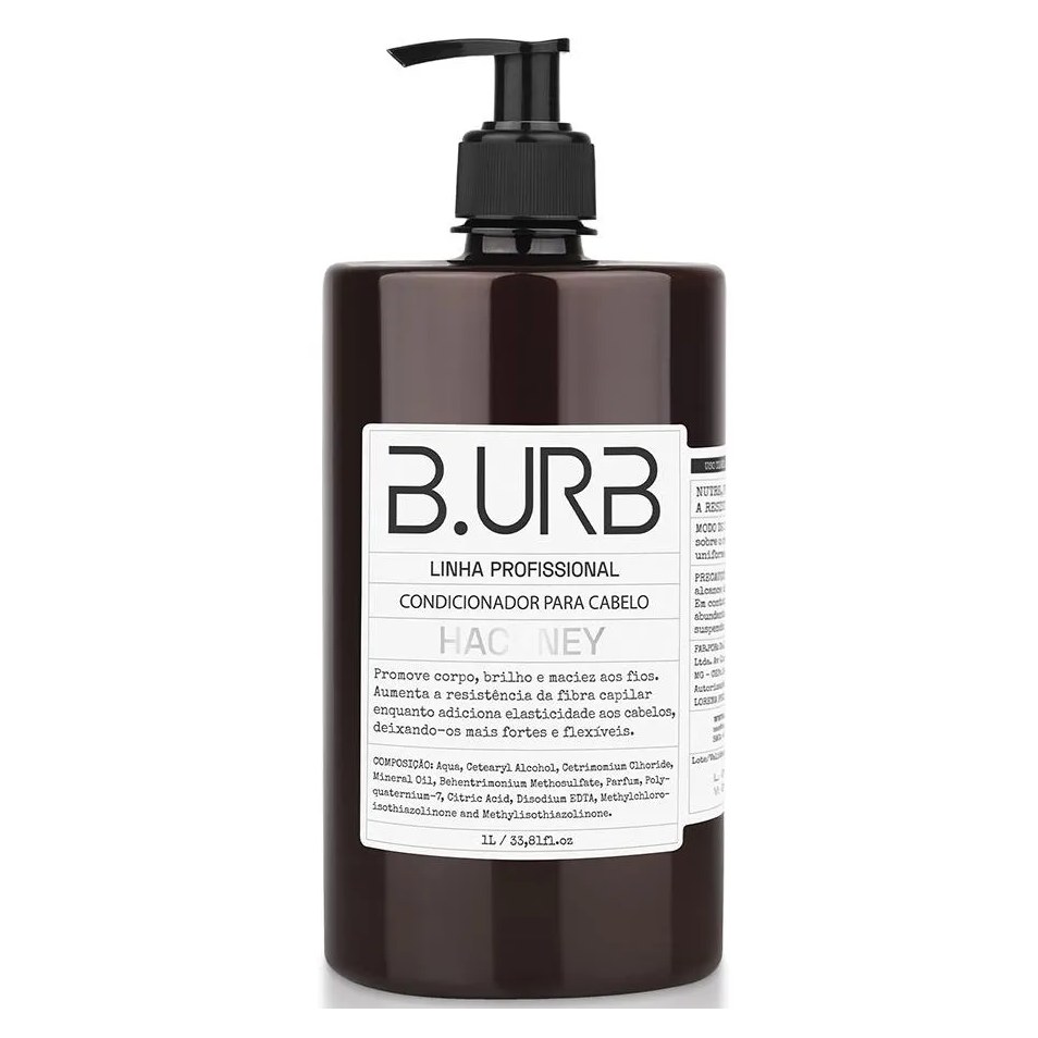 Condicionador Hackney 1 Litro Profissional Bancada Barbearia Barba Urbana B.urb